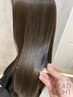 New!【髪質改善トステア配合】話題のクオライン縮毛矯正+カット ¥15,500