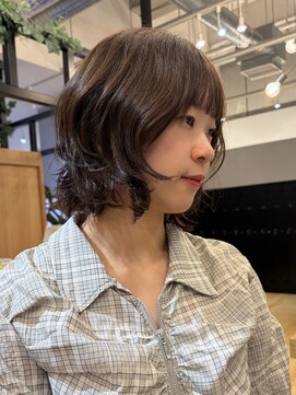 ジアン バイ ミルボン NU茶屋町+(GIEN by milbon) レイヤーボブ/ボブ/外ハネボブ
