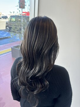 アース コアフュールボーテ 東松山店(EARTH coiffure beaute) 白髪ぼかしハイライトカラー