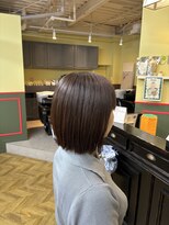 キュアケー(cureK) 外ハネくびれボブ