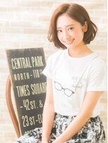 インセンス(insence yamashita) 毛先カール×かき上げ前髪