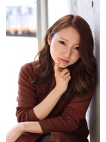 ヘアデザイン ノアール(hair design NoiR)&nbsp;大人可愛い×マットベージュ