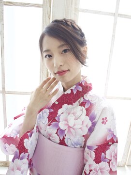 ネオリーブアオバ 高田馬場店(Neolive aoba) 浴衣着付け＆アレンジ＆編み込み　高田馬場　美容室