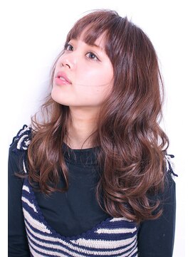 ヘアリゾート粋 リマ 銀座店(lima) 大きめ束感カールのゆるふわロング【lima銀座店】