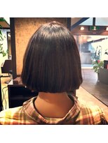 ナトゥーラ 岐阜(Natura)&nbsp;首元の綺麗を強調させるシンプルボブ☆