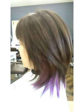 サロンドリールプリマ(Salon de RIRE prima) インナーカラー