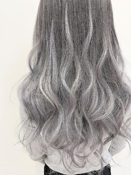 グロウ 大井町(grow) 《grow 大井町》ブリーチ×ホワイトグラデーション