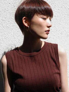 スクリーンギンザメゾン 銀座(SCREEN GINZA MAISON.) クラゲヘアー/小顔に見せるヘア/ココアベージュ/銀座