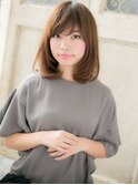 *mod's姪浜*…毛先パーマで大人かわいいワンカールセミディd