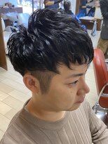 オムヘアー (HOMME HAIR) 【HOMME HAIR】 韓国マッシュ コテパーマ スタイル