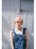 大人イメチェンスタイル/くすみピンクカラー