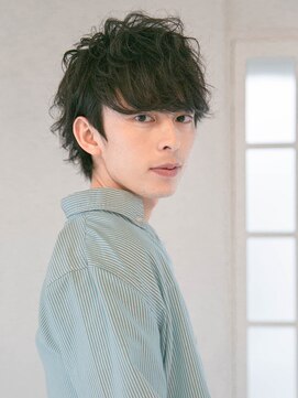 アース 三軒茶屋店(HAIR&MAKE EARTH) 三軒茶屋_メンズ_カット_ショート_スタイリング_パーマ_黒髪