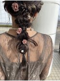 お呼ばれヘアセット