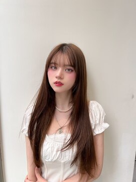 ノク(nok) 暗髪_大人ガーリーチョコレートモード