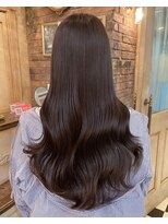 シンティアバイアルティナ 渋谷店(Cyntia by artina)&nbsp;チョコレートブラウン_レイヤーロング