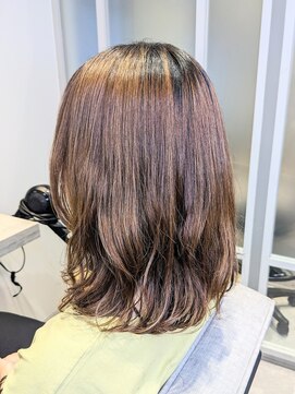 ナカドット エマノン 池袋(__naka.__ EMANON) 酸性ストカール/ナチュラルブラウンヘア/池袋