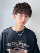 テトラ バイ ネオリーブ 横浜西口店(tetra by neolive)&nbsp;ツイスパ波巻きメンズマッシュショートパーマ☆横浜