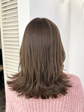 ローネス ギンザ(LONESS ginza) 大人可愛い20代30代40代透明感カラー色っぽレイヤー☆くびれヘア