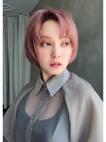 ナイロン 新潟店(NYLON.)&nbsp;〈NYLON.〉センターパート×ハンサムショート