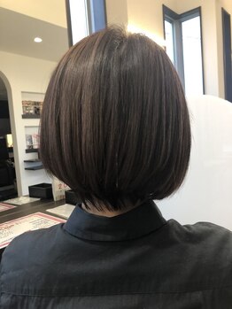 ヘアーアンドフェイス ラモーレ(Hair&Face L'amore)の写真/大人女性の髪質・お悩みを解決してくれる◎ダメージレスで艶感のある綺麗な仕上がりに感動☆