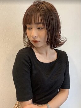 ノヴ NOV 自由が丘の写真/肌や瞳の色に合わせたパーソナルカラーをご提案*こだわりの商材でヘアケアしながらオシャレを楽しめます。