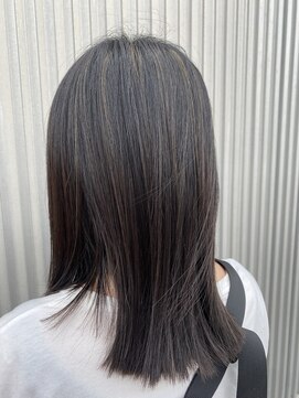 エヌズ(N's) 【光に透けるハイライトカラー】ハイライト/ブリーチ/ボブ