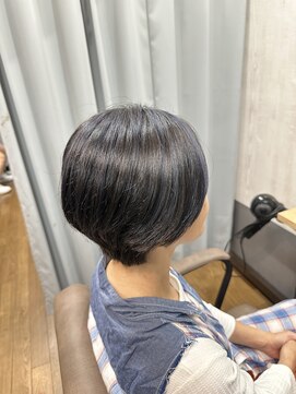 テーラヘアー 公津の杜店(TELA HAIR) 青色ハイライトカラー！