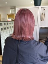 ヘアデザイン ノア(Noa) 【ブリーチ必須◎ピンクカラー】