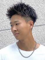 グラッシー(GLASSY) スペインカール/スパイキーショート/フェザーパーマ☆ジェット