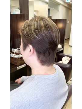 松本平太郎美容室 大宮店 メンズ×イノアカラーシルバー/30代40代50代60代