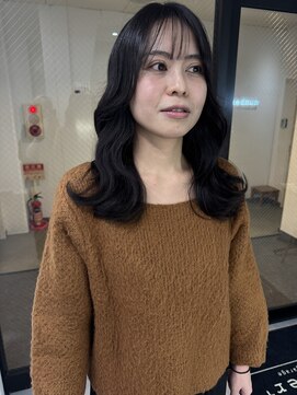 ナンバー 竪町(number+) 10代20代30代大人かわいい韓国風ブルーブラックヨシンモリ