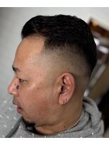 ピシャッとニ代目銀二郎&nbsp;スキンフェードカット