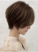 ショートヘア/レイヤーカット/小顔カット/顔まわり/吉祥寺