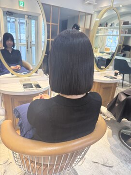 ロンド シャルム 吉祥寺(Lond charme) ブリーチなしチェリーブラウン髪質改善イルミナカラー韓国吉祥寺