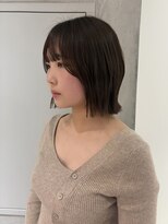 ヨーク(YOKE)&nbsp;【YOKE】くびれボブ切りっぱなしタッセル顔周りカット髪質改善