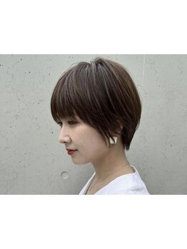 立体感/束感/透け感を操る技術で,毎朝のスタイリングも簡単＆時短に◎[大宮/大宮駅/ショート/パーマ/men's]