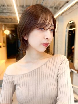 レディ 表参道(Lady) 20 代30代40代ナチュラルボブ顔周りボブ大人ショートボブ顔周り