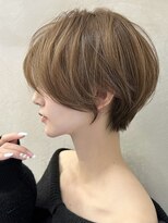 ロンドエニカ 大宮(Lond enika)&nbsp;グランマッシュ/細めハイライト/ショート/白髪ぼかし/前髪/大宮