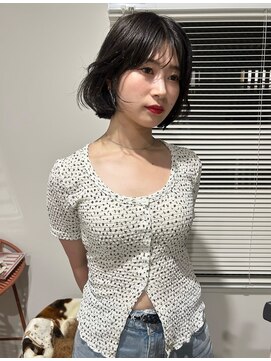 ブラウン(BROUN) 地毛風ラベンダーブラウン