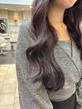 ジュイル シブヤ(JEWIL SHIBUYA) 【WAKANA】ブリーチなしのピンクラベンダー!!