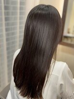 クロバーズヘア(Clover's hair)&nbsp;ロングヘア　トーン抑えめのピンクアッシュ