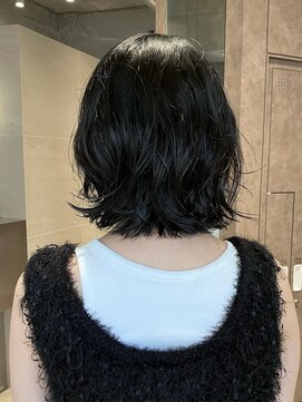 プール(pour.) ランダムカールボブ