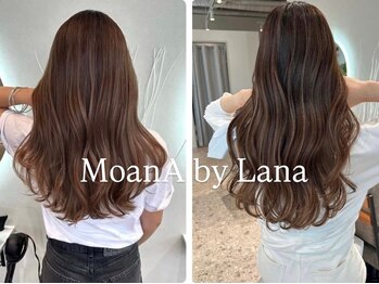 モアナ バイ ラナ 藤が丘(MoanA BY LANA)の写真/艶感、透明感◎【外国人風/赤みをゼロに。】外国人風カラー＋カット＋韓国水トリートメント