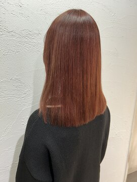 アジールヘア 池袋東口店(agir hair) ブリーチなしダブルカラーピンクブラウン池袋東口