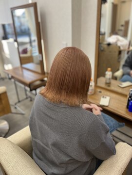 リングバイモアムー(Ring by Moremuu) <Hazuki>   ピンクベージュ