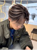 ショコラバレイヤージュ/ケアブリーチ/men's hair