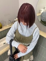 キオク(KIOX)&nbsp;ピンクラベンダー/切りっぱなし/ハイトーン/ワンカラー/名古屋