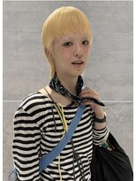 イラカ(elaka)&nbsp;ハイトーンカラー×マッシュウルフ