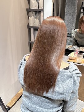 ロカリタ キョウト 河原町三条店(ROCAReTA kyoto) マロンブラウン ダブルカラー 髪質改善
