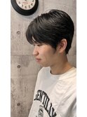 men's×毛流れショート